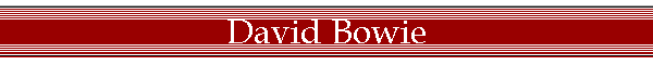 David Bowie